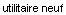 Utilitaire neuf